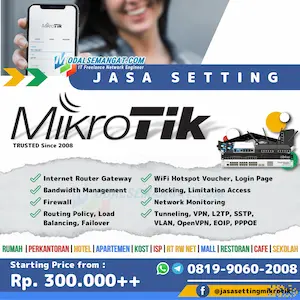 Jasa Setting Mikrotik Jasa Setting MikroTik