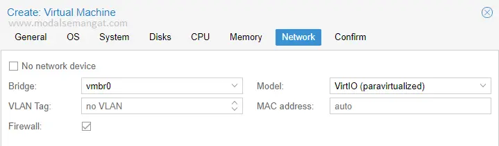 Cara Mudah Install Windows 7 di Proxmox 4 Step 3 - Install Windows 7 di Proxmox