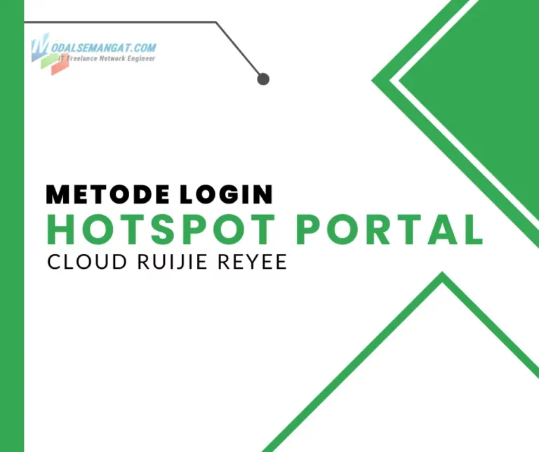 Metode Otentifikasi User Hotspot Portal