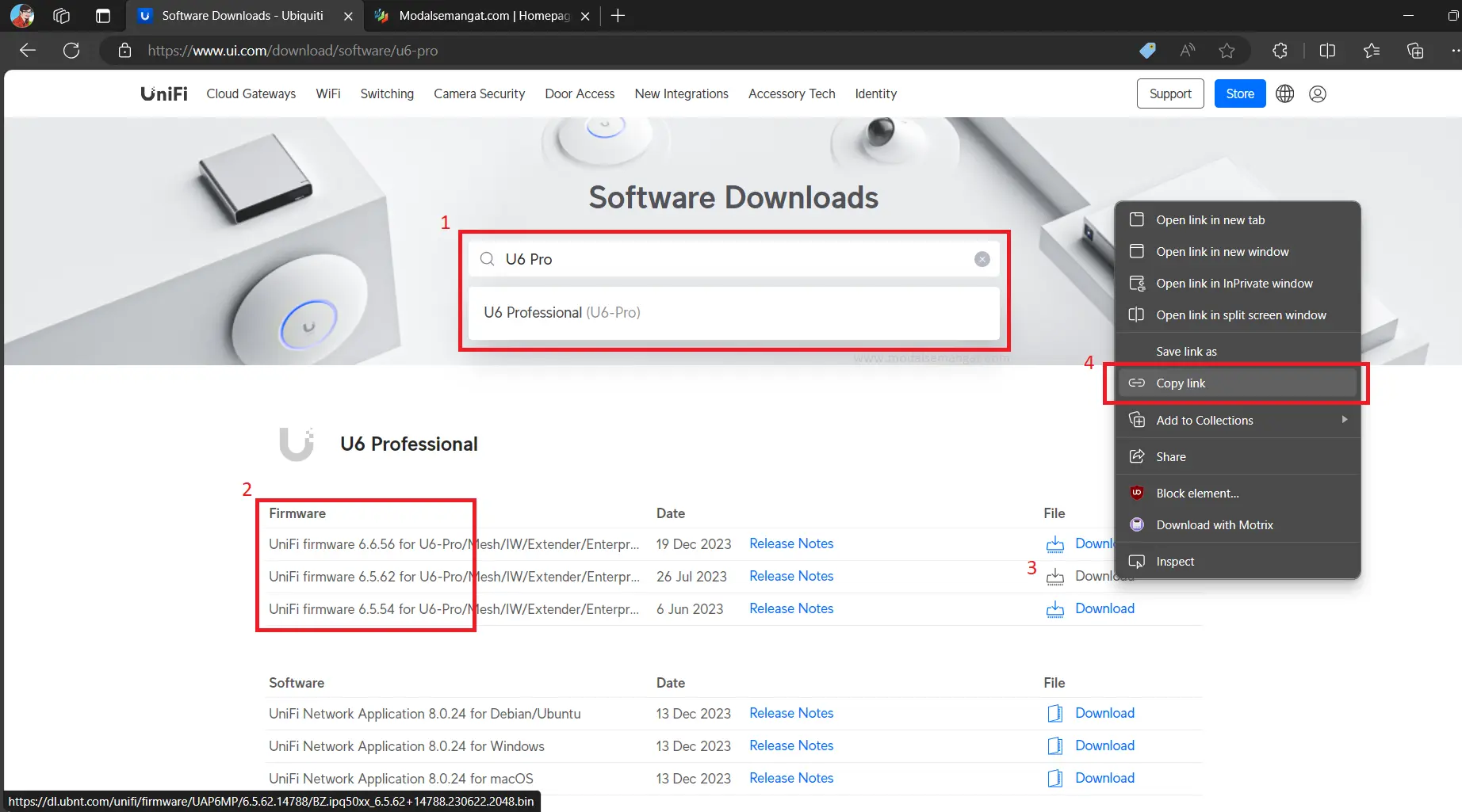 Download Firmware UniFi Ubiquiti Download Firmware UniFi Ubiquiti