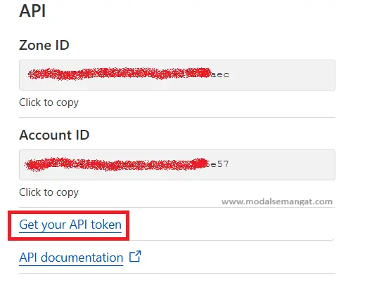 Cara Mendapatkan DNS API Token Cloudflare 1 Get API Token Cloudflare