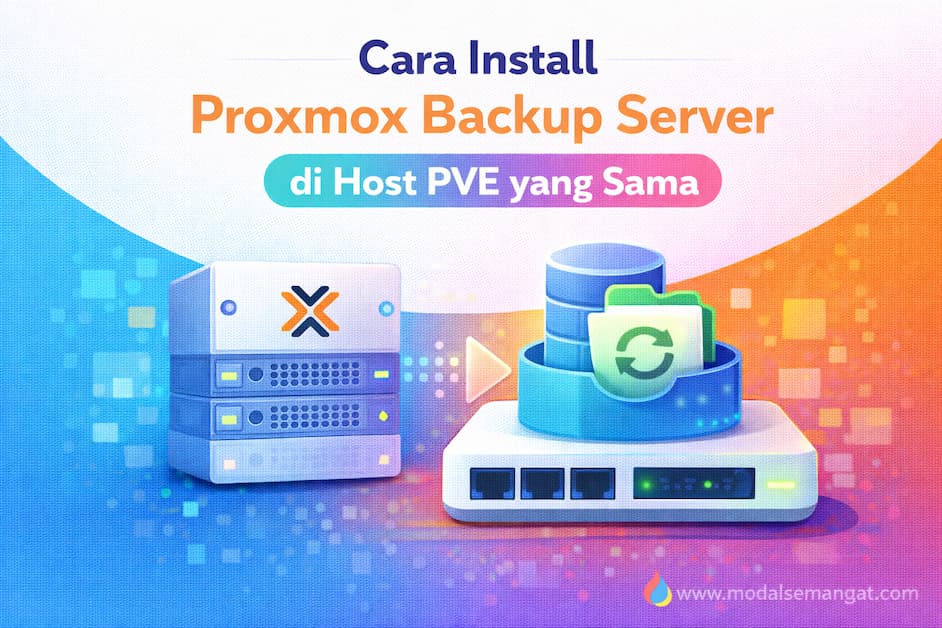 Cara Install Proxmox Backup Server di Host PVE yang Sama