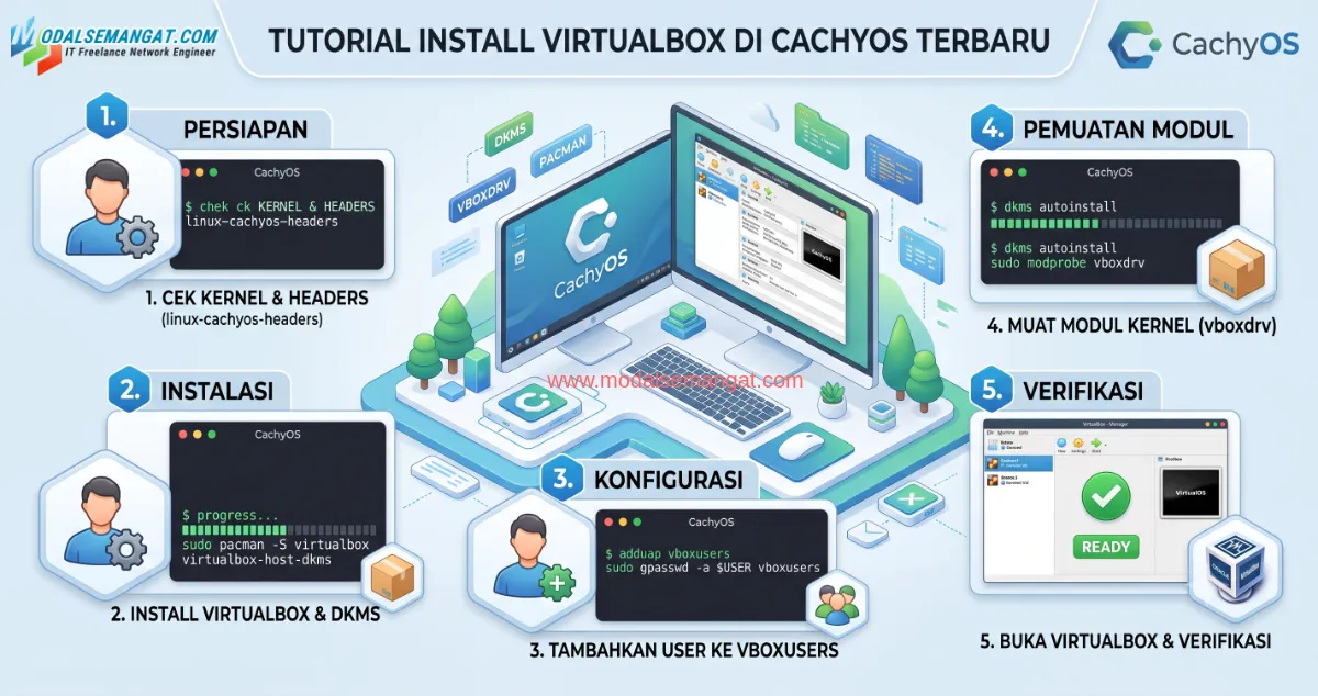 Cara Install Virtualbox di CachyOS